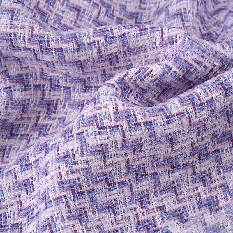 

50/100x150cm Tweed Chenille Woolen Fabric for Coat Vest Bag Hair Accessory Skirt Diy Sewing Cloth Soft Breathable Needlework 100x145cm