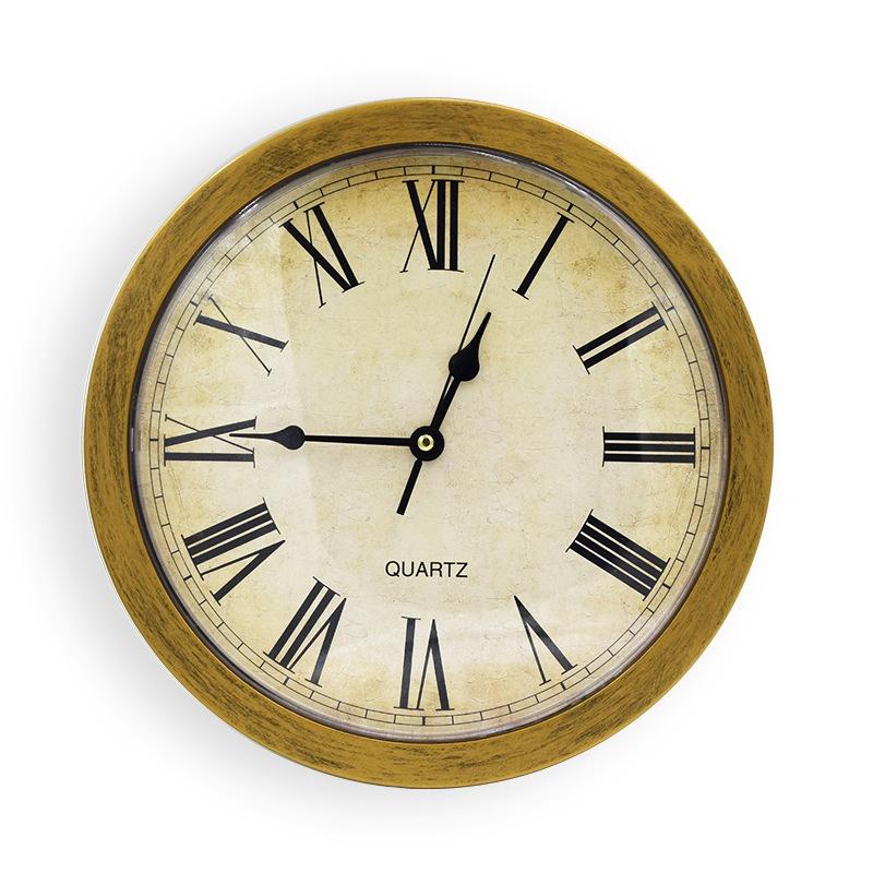 Retro Wall Clock Safe Wall Clock Home Decoration Valuables Storage Box Safe Hidden Secret Storage Box Money Jewelry