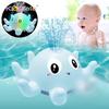 Baby Bath Toy Light-Up Musical Automatic Induction Octopus Spray Water Shower Toy Sunmmer Pool&Bath Time Fun Electric Pool Gift