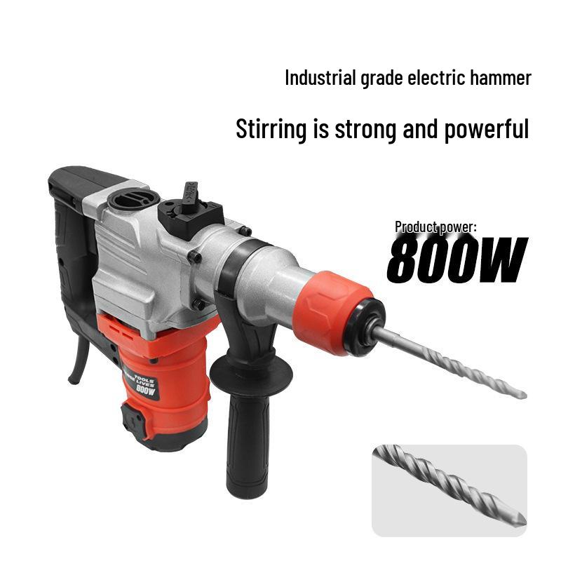 Multifunctional 3-in-1 Electric Drill: Lightweight Hammer & Impact Dual-Use