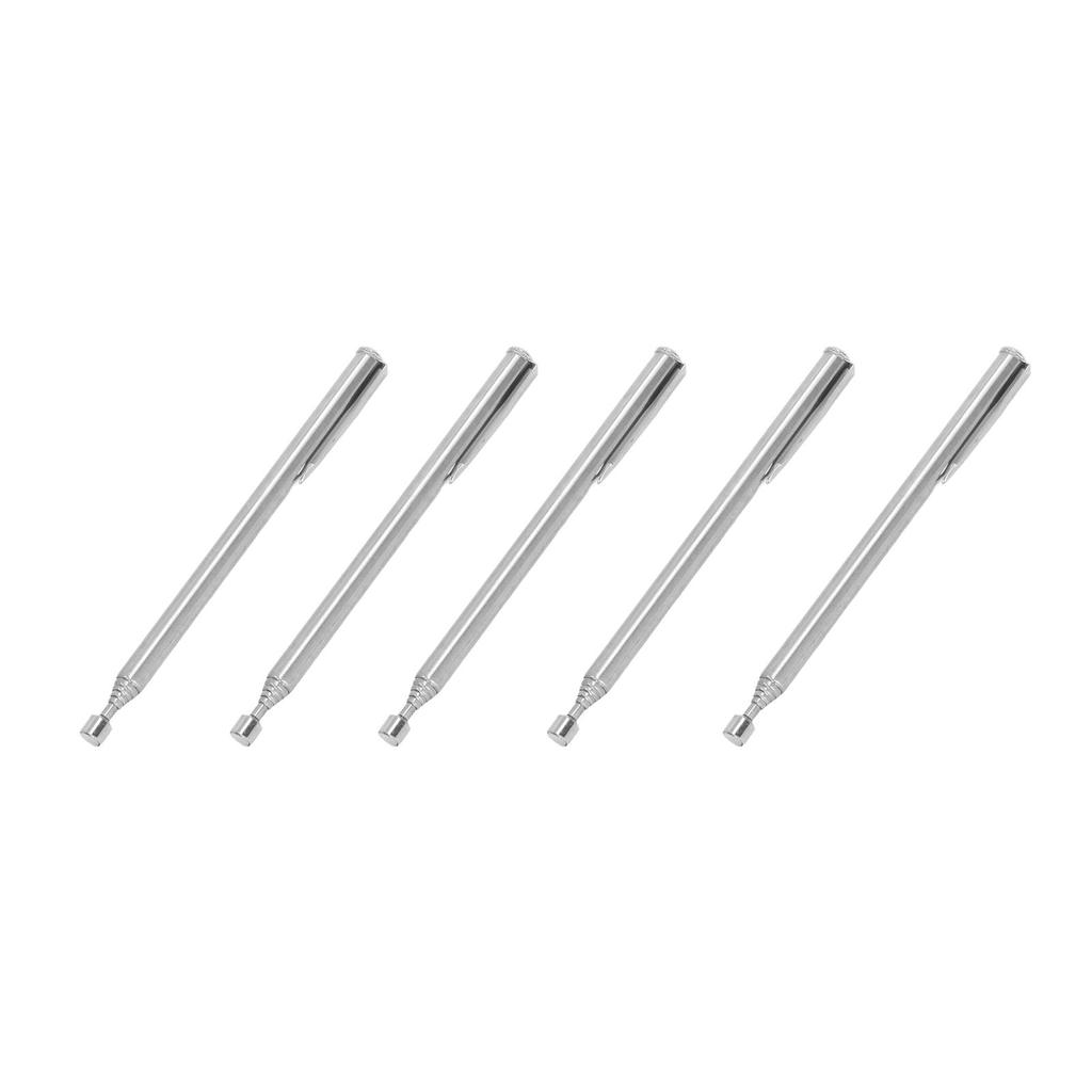 12PCS 2lbs Magnet Steel Sticks with Pocket Clip Telescopic Grabber Rod Magnetic Pickup Tool