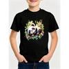 European Sizes Children's Summer Short-Sleeve T-Shirt, Cartoon Print Top for Boys, Featuring a Cute Design, Suitable for Outings and Daily