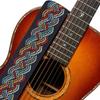 Vintage Wide Celtic Knot Weave Guitar Strap for Acoustic Electric Guitar Bass Guitar Adjustable Length from To [Amumu] 2.3" 35" 61"