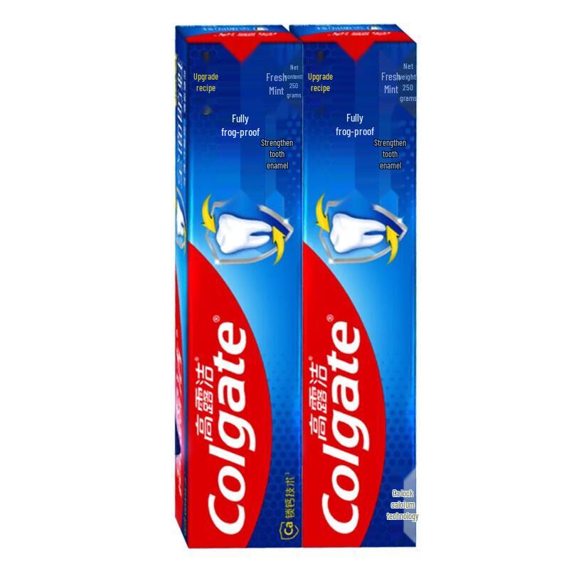 Colgate Total Anti-Cavity Fresh Mint Toothpaste Twin Pack