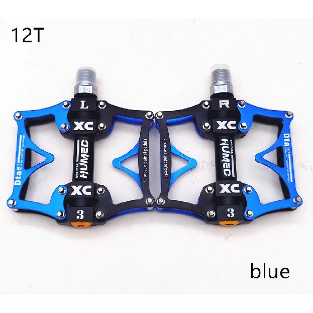 2021 New Wide Flat Mountain Road Cycling Bicycle Bike Pedal 3 Sealed Bearings 9/16 MTB BMX Pedals 5 Colors Available