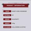 Cosplay Photo Props Halloween Sheep Horns Headband Cosplay Headband  Men