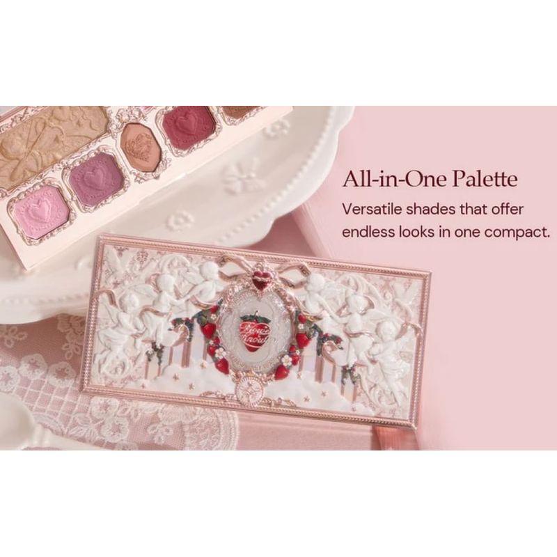 Flower Knows - Strawberry Cupid Makeup Palette - 01 Honey Canele