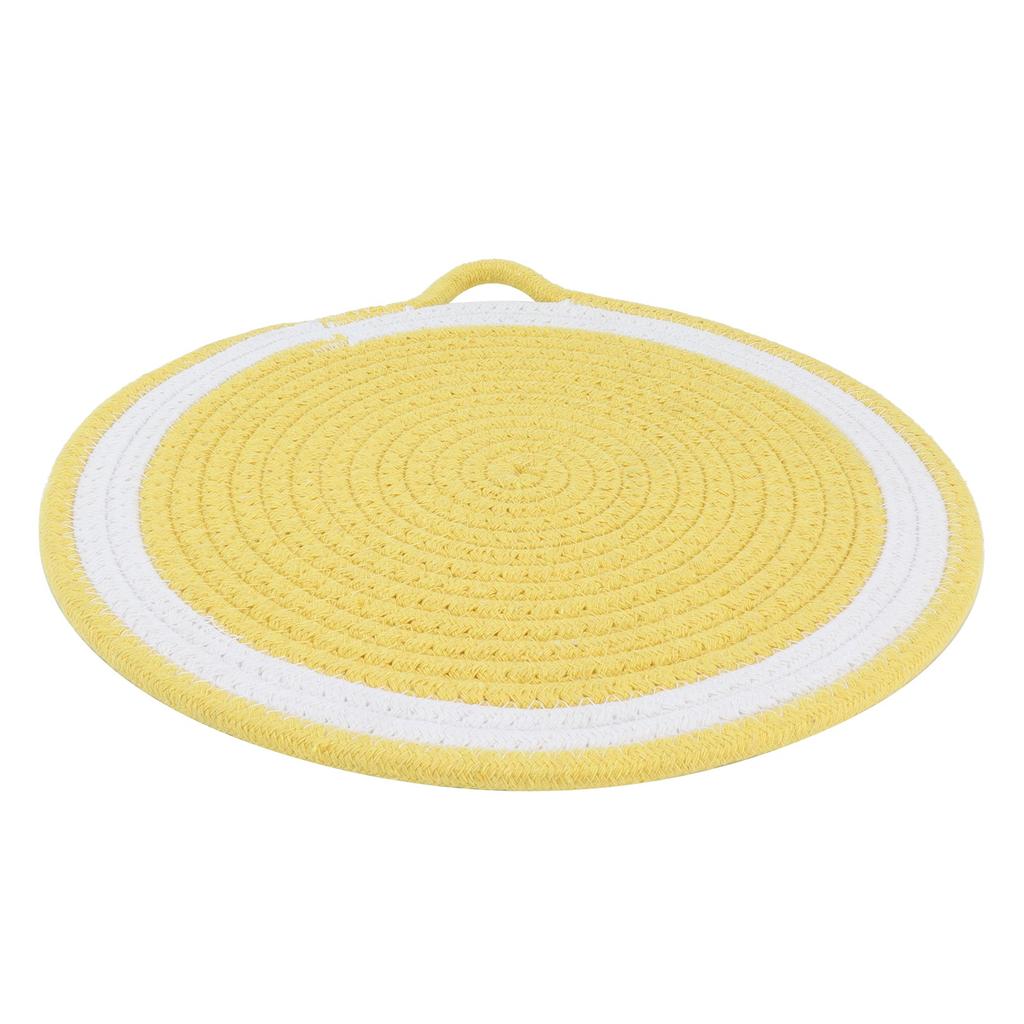 Cotton Rope Coaster Fruit Shape Nordic Style Dining Table Insulation Mat Picnic Placemat Cotton Kitchen Table