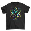 'Above The Crowd'' Funny Cat T-Shirt - Meowtomic Power! Unisex Tee with Furry Fla