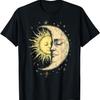 Boho Mystical Sun and Moon Aesthetic Celestial Vintage T-Shirt