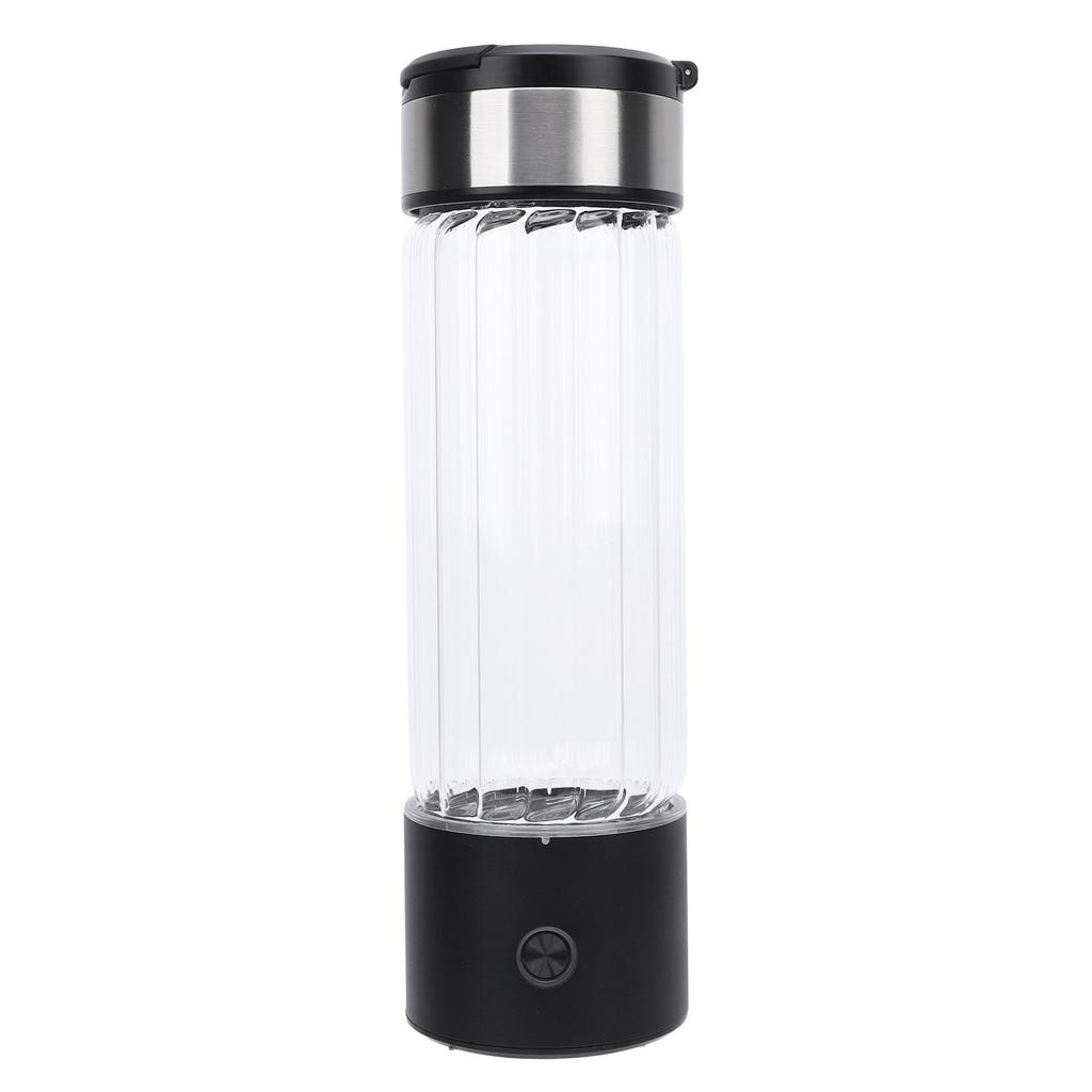 Hydrogen Water Bottle 460mL Capacity SPE PEM Technology 1400 Ppb Portable Water Ionizer Machine for Home