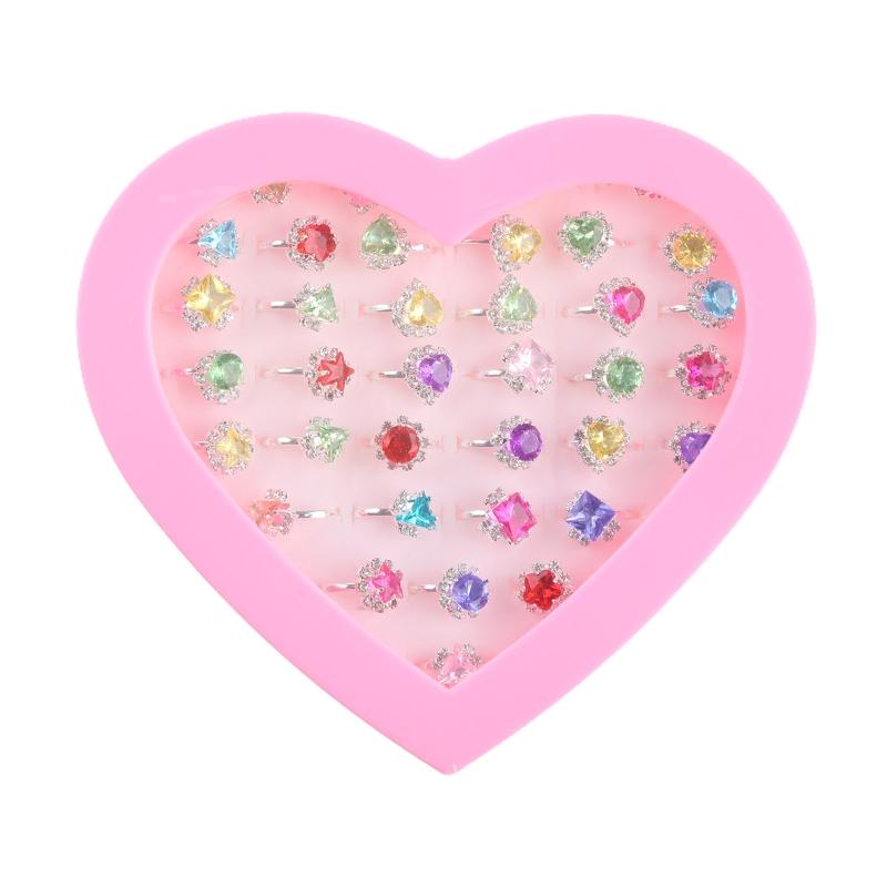 Cartoon Ringen 12/36 Stuks/Doos Kinderen Legering Vingerring Decoratie Verstelbare Knokkelring Feestartikel Actiefiguren Speelgoed