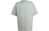 T Shirts Men's Green Crew Neck Moderate Straight Fit IC4105