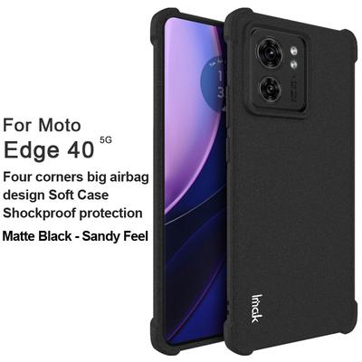 IMAK Pro Motorola Edge 40 5G Ochranné pouzdro na telefon Matné TPU Nárazuvzdorný zadní kryt