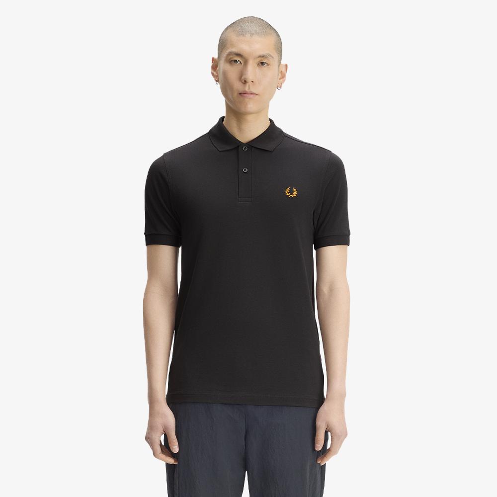 Fred Perry [M6000] Plain Fred Perry Shirt - Anchor Grey/Gold Afpm2G36000-85C