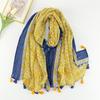 Soft Thin Scarf Viscose Women Bohemian Design Print Shawls Wrap Female Geometric Blanket Long Bufandas Muslim Stole  Fashion