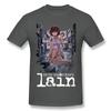 Weeb Girl Lain Iwakura Sci Fi Japanische Anime Serielle Experimente Lain T Shirt Camisetas Große Größe Baumwolle Kurzarm T-shirt