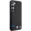 Etui Do Samsung Galaxy S23 Plus BMW Skórzane Carbon Czarne