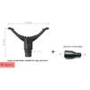 12MM  Mini Fascia Gun Massage Head  Universal Type