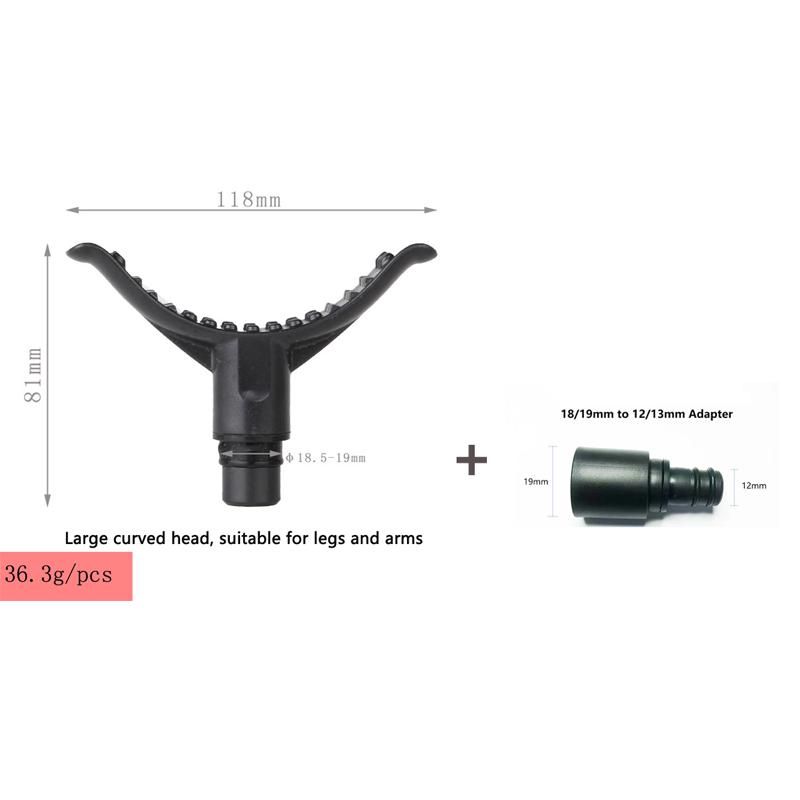 12MM Mini Fascia Gun Massage Head Universal Type