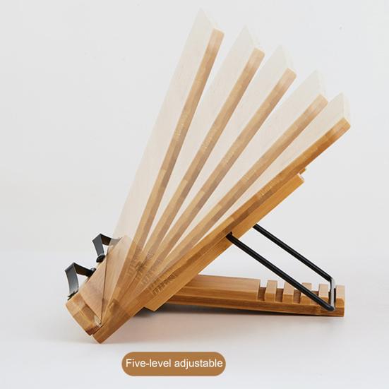 Reading Stand for Kitchen Countertops And Cookbooks Adjustable Cookbook Holder for Hands-Free Reading