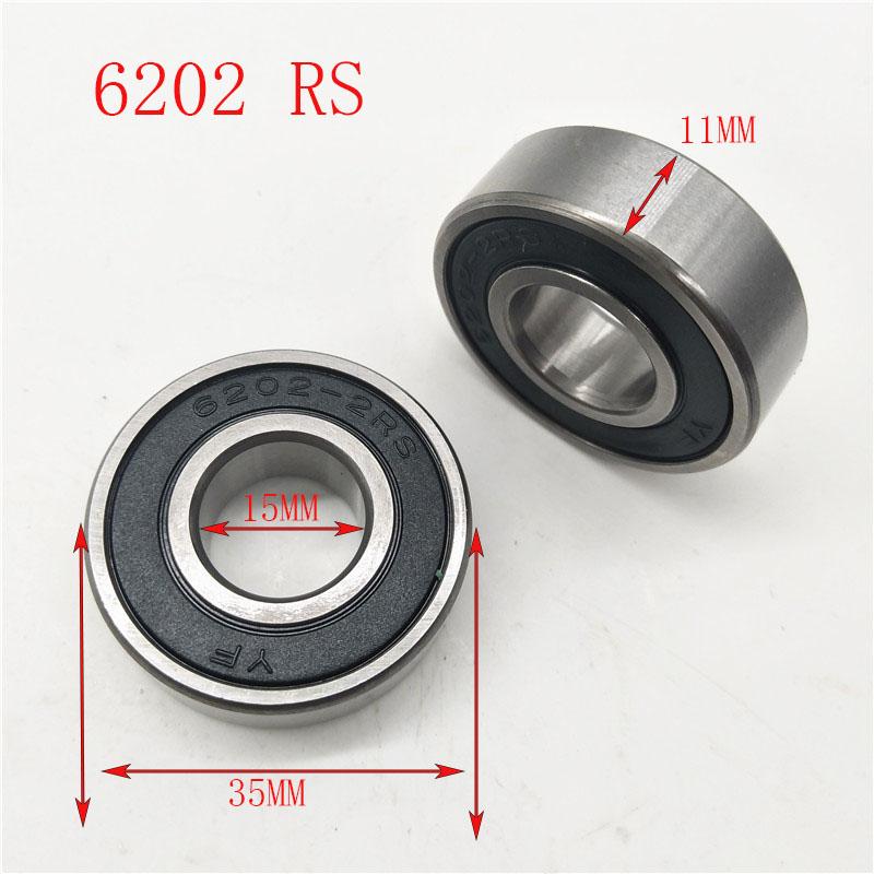 2pcs 608 6900 6001 6000RS 6200RS 6202RS 6301RS 16101 6906 6908RS shield miniature high carbon steel bearing wheel hub bearing