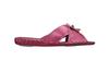 Pansy 9500J Women's Indoor Slippers, Made In Japan, Cross, Size M, Beige