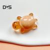 20Pcs Mini Luminous Turtle Figurine Glow-in-the-dark Tiny Colorful Tortoise Model Miniature Resin Animal Statue Decoration Ornament Party Favors