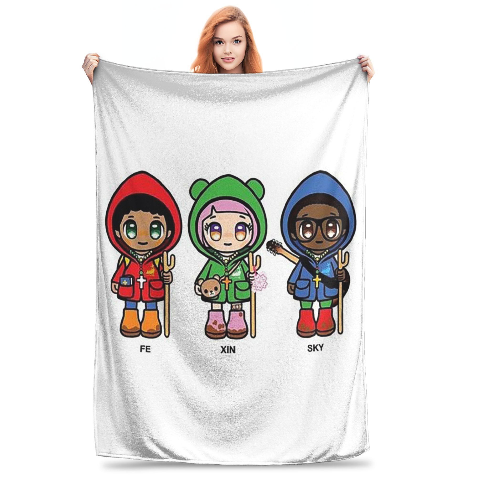 

Luce Vatican Mascot Catholic Church 2025 Blanket Super Soft Flannel Sofa Throw Blanket for Couch Bedding Throws Bedspread Quilt 80x120cm