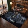 New Holland Personalized Crystal Velvet Carpet, Customized Name Text Soft Anti‑Slip Rug for Living Room Bedroom