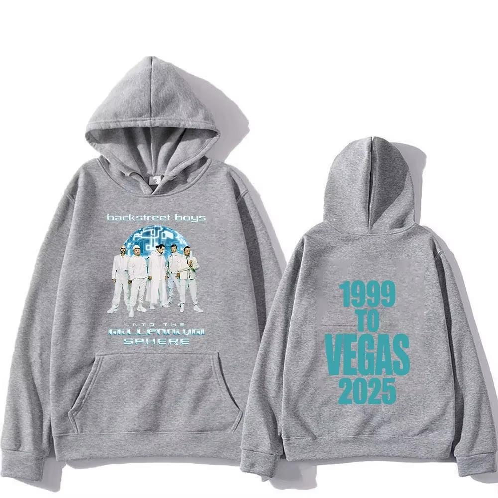 2026 Vintage Concert Style Oversized Hoodie Abstract Stage Figure & Retro Numeral Graphic Print Pullover Sweatshirt Loose Hoodie