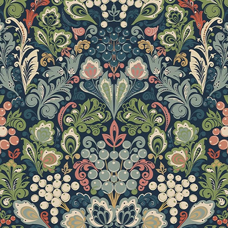 Peel and Stick Wallpaper Boho Wallpaper Peel and Stick Floral Contact Paper Removable Wallpaper Renter Friendly Wall Paper for Home Bedroom Bathroom