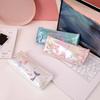 1 Piece Cute Mermaid Pearl Pen Pencil Bag Stationary Receive Tools Makeup Pouch Cosmetics Case