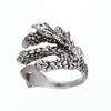 New Fashion Punk Snake Ring Jewelry For Women Girl Vintage Octopus Ring Hip Hop Rock Eagle Claw Ring Animal Party Jewelry Gifts