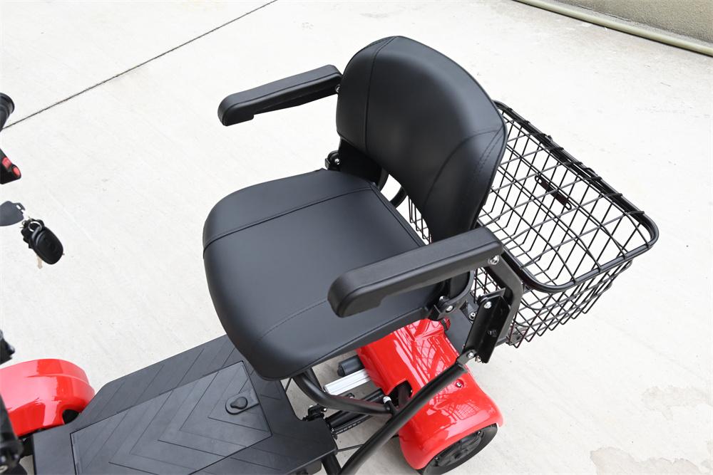 Wholesaler 250w Dual Motor Powerful 4 Wheels Electric Automatic Folding Mobility Scooter For Disabled