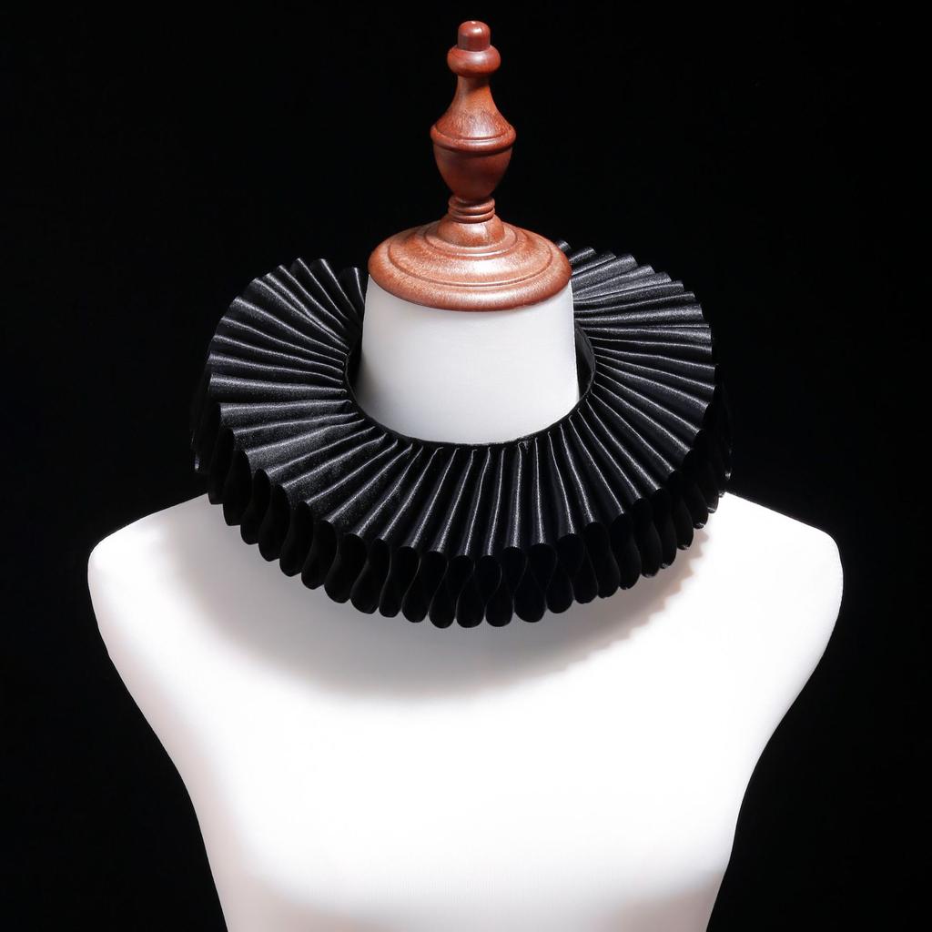 Pure Handmade Palace Aristocratic Literary Fake Collar Retro Lav Collar Coldplay Pography Wedding Accessories Props