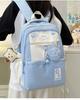 Schoolbag New College Style Cute School Bag Junior High School Student High School Student Lightweight Backpack Girl Large Capacity Backpack
