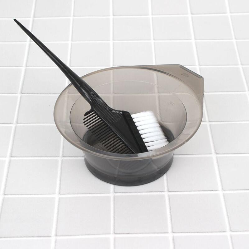 Self-dye mixing bowl beauty tool