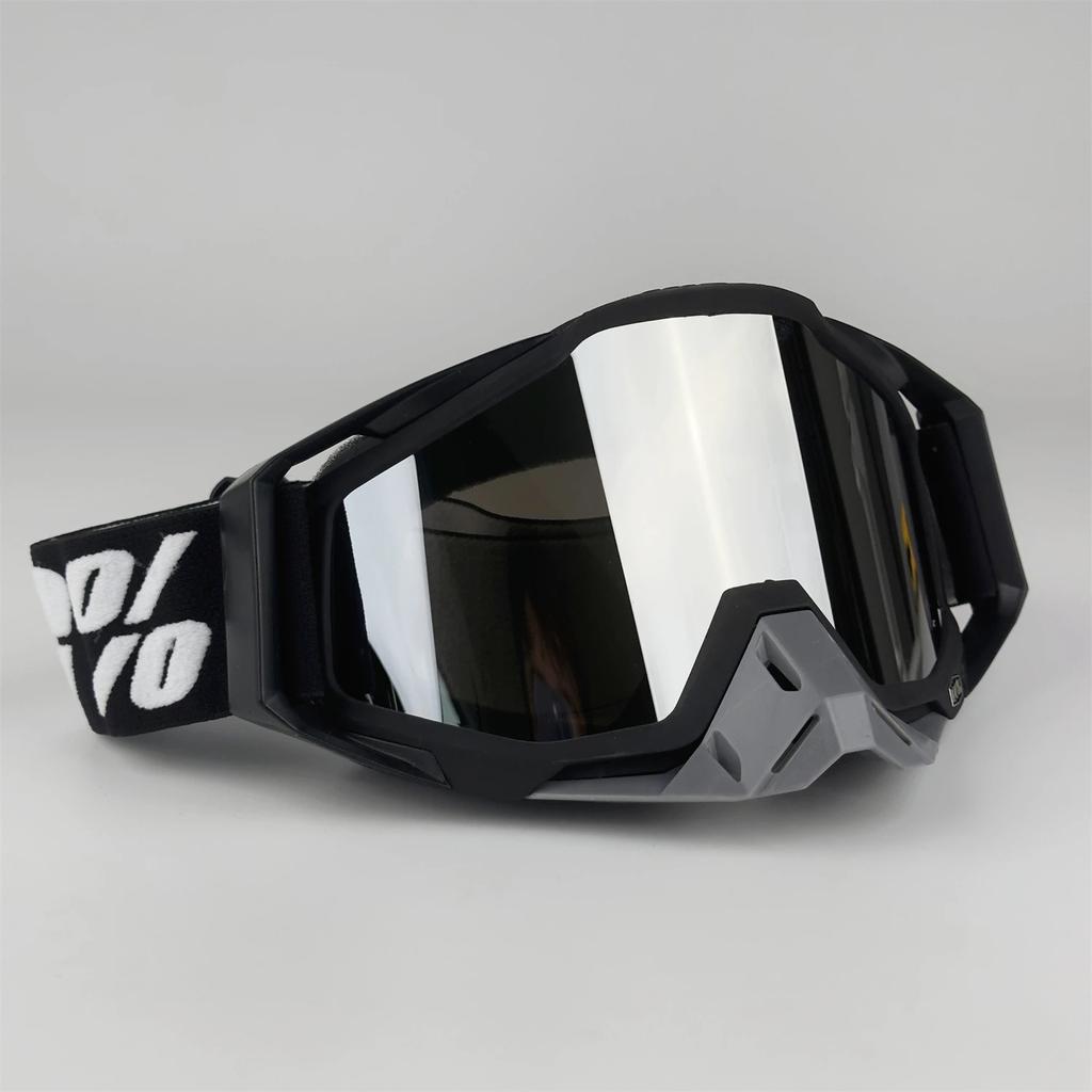 100% Off-Road Goggles Motorcycle Off-Road Goggles Windproof Sand Anti-UV Glasses Outdoor Helmet Accessories