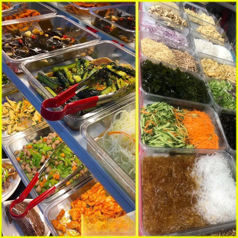 Rectangular Acrylic Food Display Tray