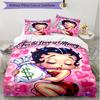 3pcs Duvet Cover Set (1*Duvet Cover + 2*Pillowcase, Without Core), doll Print Soft All‑Season Bedding Set, Home Bedroom Decor Gift