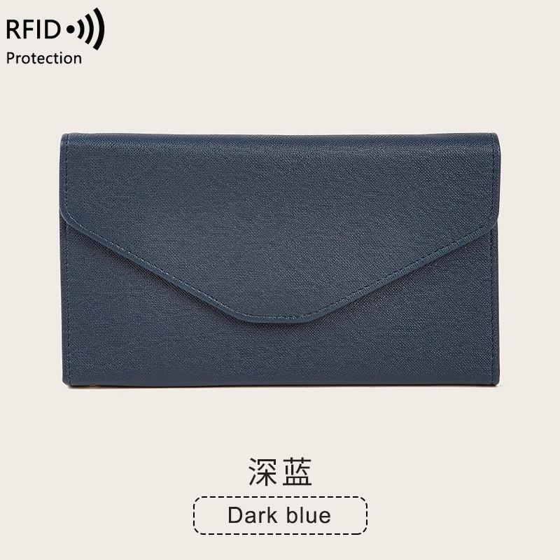 New anti-theft brush passport holder multi-functional ticket ID bag men's and women's travel passport bag