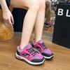 Fashion 2025 Mixed Colors Mesh Women's Vulcanize Shoes Outdoor Breathable Women Sneakers Comfortable & Versatile Lace Up Casual Shoes