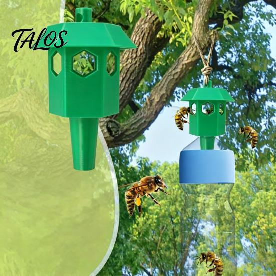 Talos Dış Mekan Yaban Arısı Tuzağı, Asılabilir Sarı Arı Çoğu Plastik Şişeye Uyar, Bahçe Arka Bahçe İçin Yeniden Kullanılabilir Toksik Olmayan Eşekarısı Yakalayıcı (Şişe Dahil Değil)