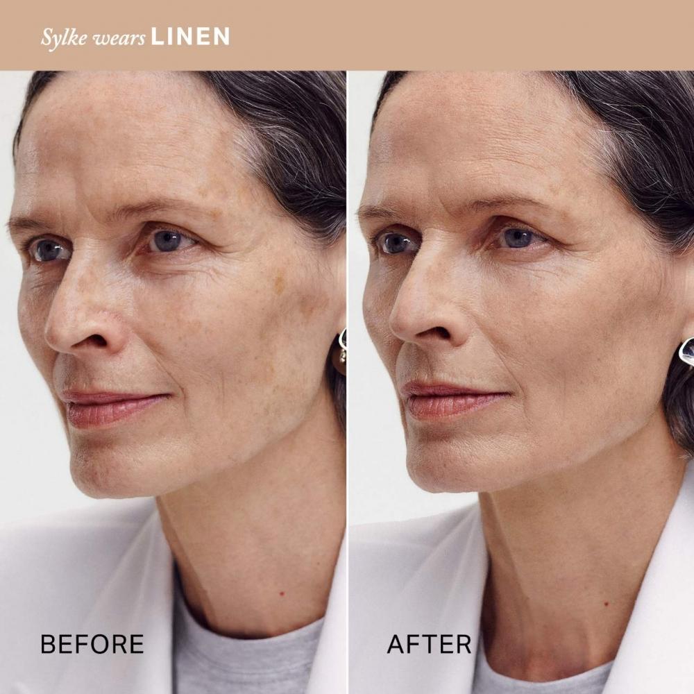 Merit Der Minimalist Perfektionierender Teint Foundation Und Concealer Stick 0,23 Unzen Leinen Hell Neutral