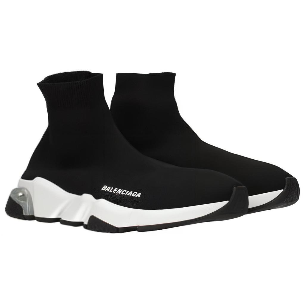 Balenciaga Speed Trainer 'Clear Sole Black' 607544W05GG1010