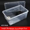 Extra Large Reptile Breeding Box for Silkworms, Spiders, Frogs, Geckos, Lizards, Snakes, Insects, and Turtles.