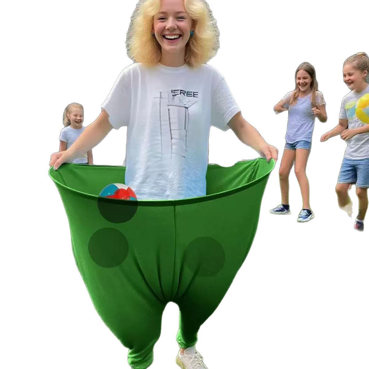 Granny Pants Yard Game: Fun Parent-Child Ball Toss Adult - 1 pair of game pants