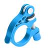 Sattelstützklemme Aluminiumlegierung Schnellspanner Sattelrohrklemme für Mountainbikes 3cm
