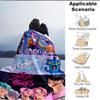 1pc K Pop, Demon Hunters Blanket Lightweight Flannel Blanket Throw Blanket For Sofa, Bed, Travel, Camping, Livingroom, Office, Couch